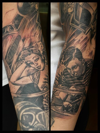 Тату эскиз #34454 Тату мастер Skinlab tattoo Praha - Mirek
