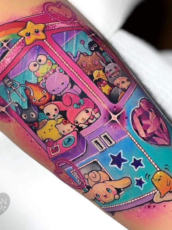 color illustrative Tatuaggio su forearm #34537 | Tatuatore Lilian Raya