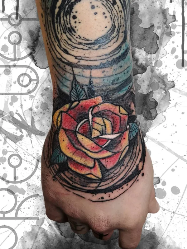 color illustrative Tatuaggio su forearm #34571 | Tatuatore Alex Prequel
