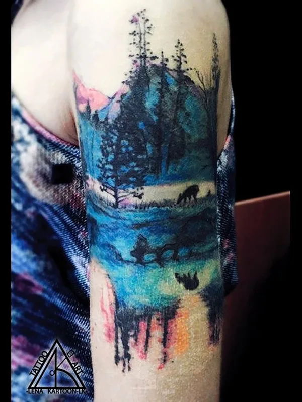 tattoo #38462 | Tattoo Artist Елена Кузнецова