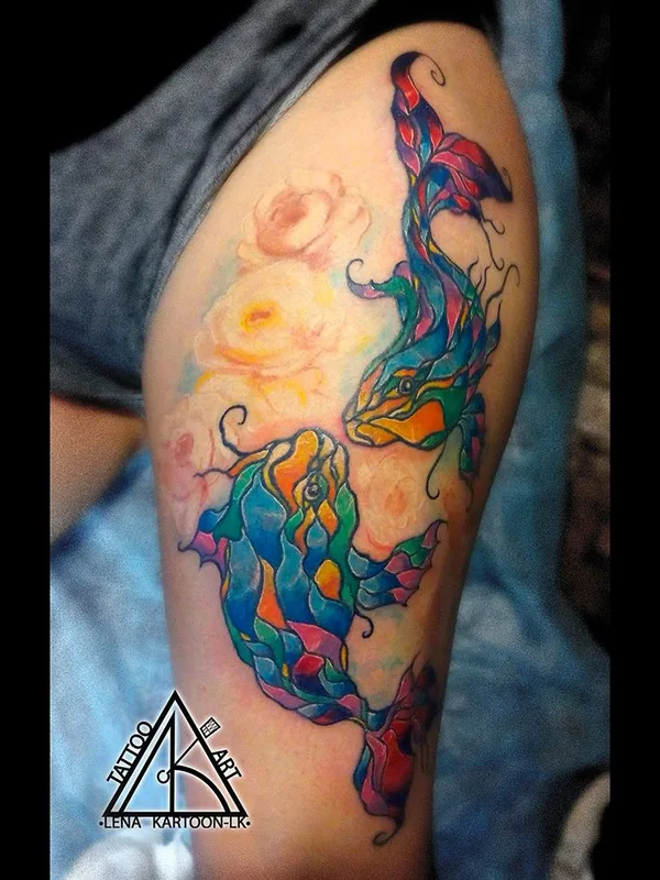 tattoo #38465 | Tattoo Artist Елена Кузнецова