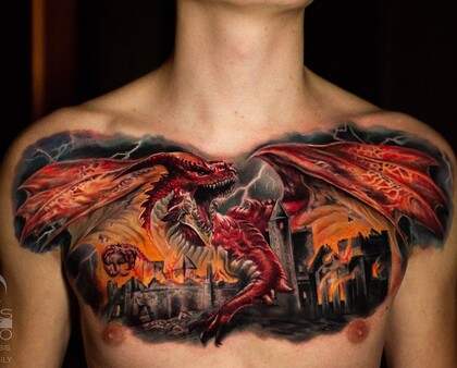 Тату эскиз #46714 Тату мастер Alexander Abyss