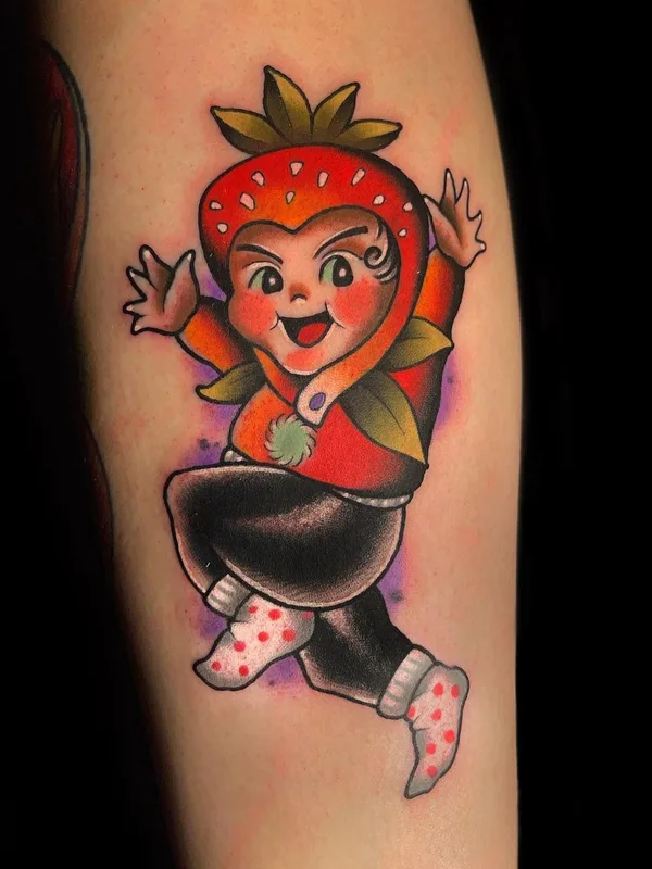 color traditional 纹身 在 forearm #46952 | 纹身师 Артём Лебедев