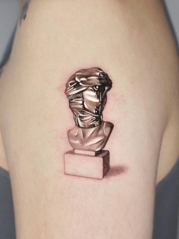 black and grey realism татуировка на shoulder #47158 | Тату мастер shooin