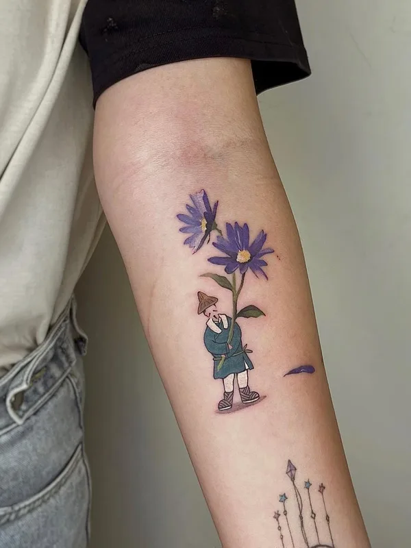 color illustrative tatuaje en forearm #47235 | Tatuador Yi Ching