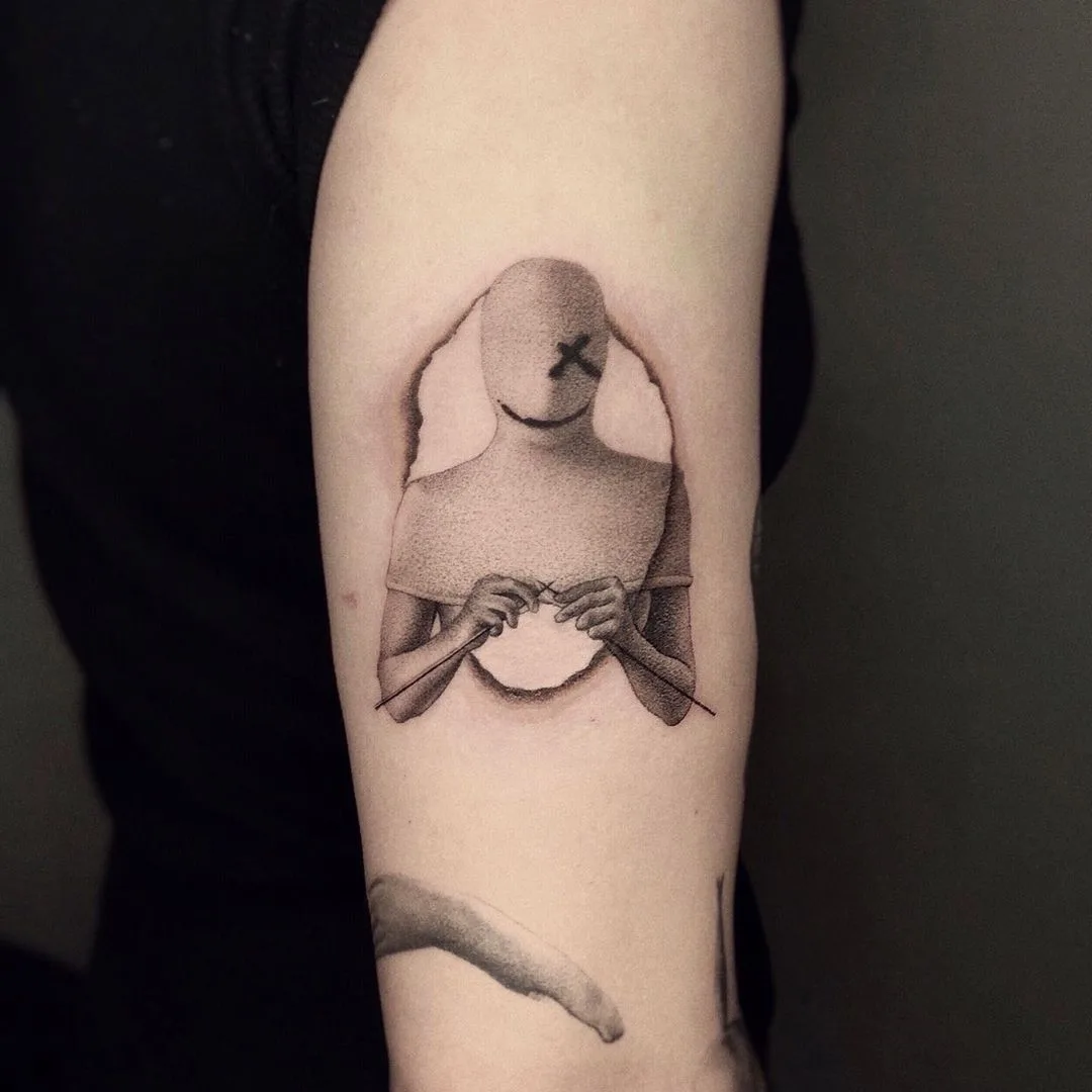 Tatuaggio concettuale di Rei