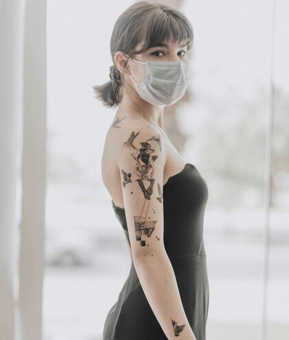 Тату эскиз # Тату мастер Simge Güleryüz