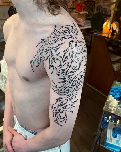 Тату эскиз # Тату мастер FROGMAGIK