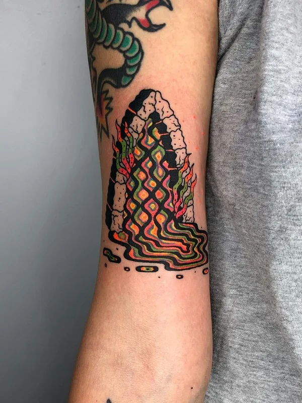 color illustrative татуировка на forearm #47858 | Тату мастер ZIZA