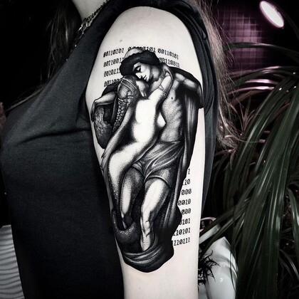 Тату эскиз #47888 Тату мастер Veronika Zlatogorskaya