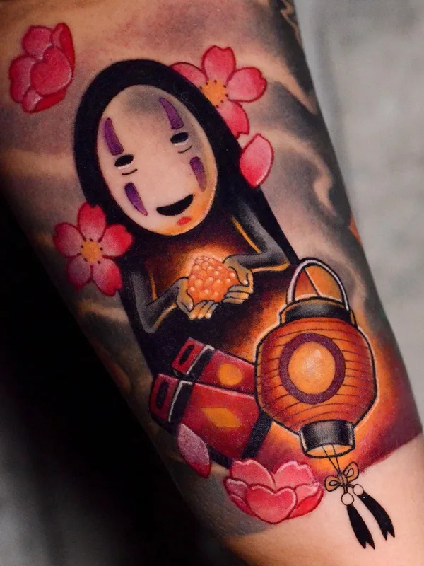 color anime tattoo auf forearm #48014 | Tätowierer Coy Barrientos