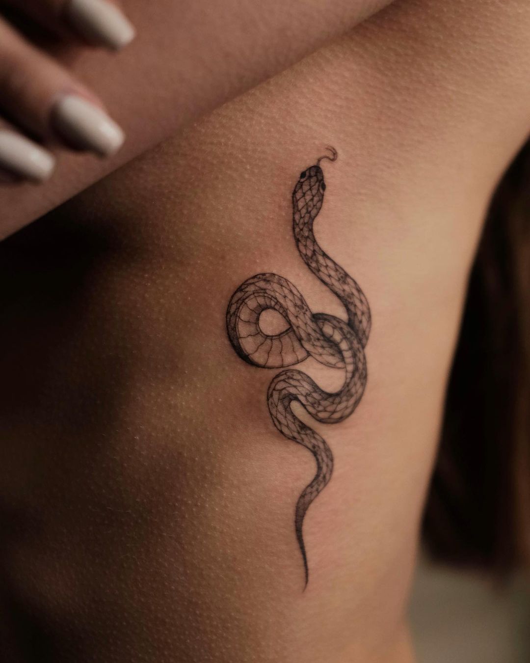 Buy Fine Line Snake Temporary Tattoo set of 3 Online in India  Etsy