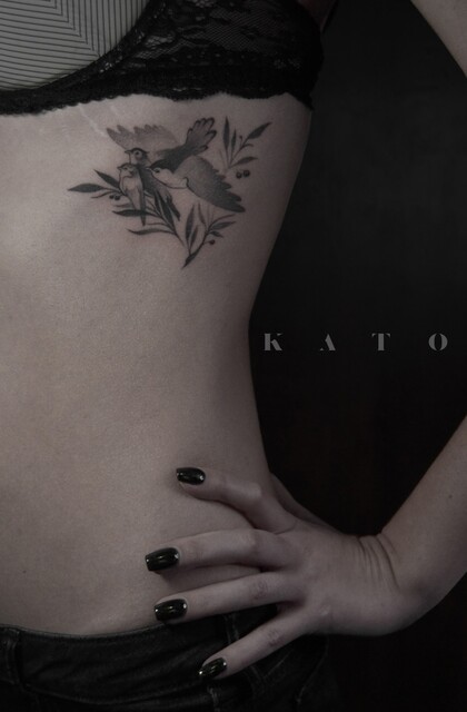 Тату эскиз #48352 Тату мастер Ekaterina Kato