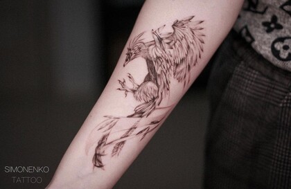 Тату эскиз #48370 Тату мастер Dmitriy Simonenko