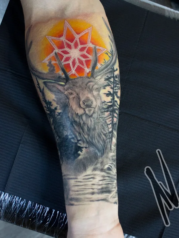 color realism Tatuaggio su forearm #48426 | Tatuatore Voronin Pavel