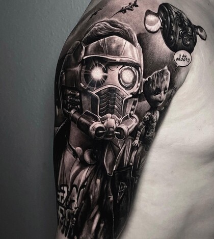 Тату эскиз #48456 Тату мастер Dmitriy Efimov