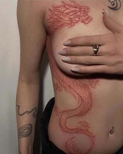 Тату эскиз #48541 Тату мастер Darina Kirillova