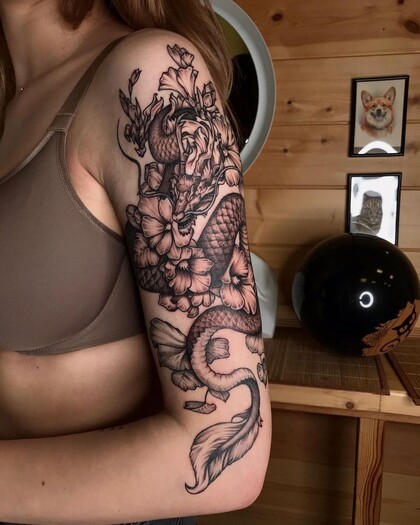 Тату эскиз #48572 Тату мастер Mariya Malevich