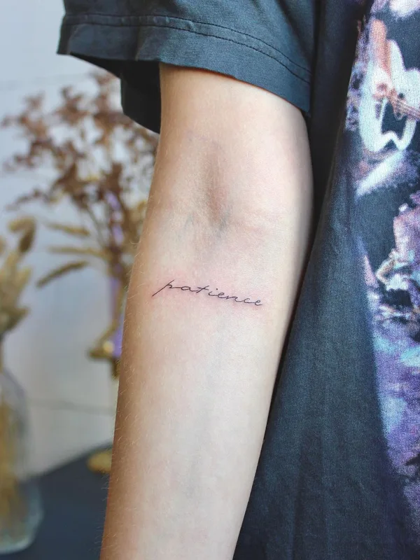 black fineline татуировка на forearm #48728 | Тату мастер Мария Греч