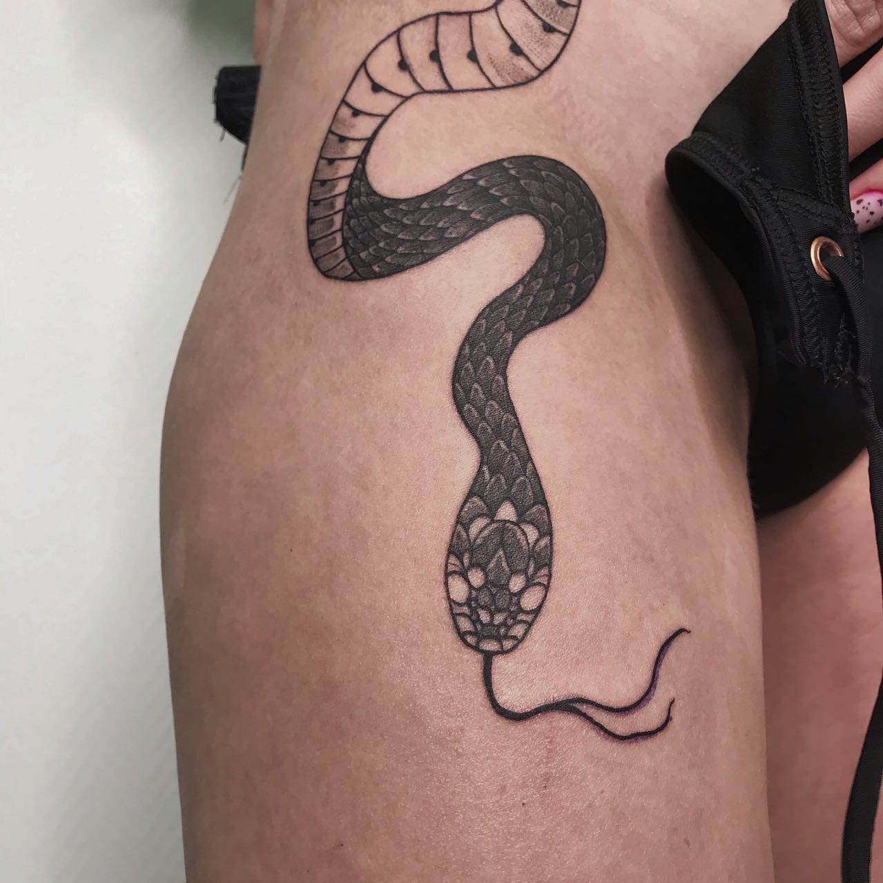 Grey Snake - ArtWear Tattoo