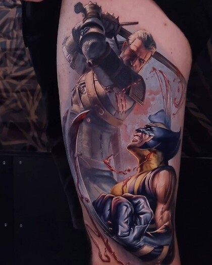 Тату эскиз #49050 Тату мастер Aleksandr Kolbasov