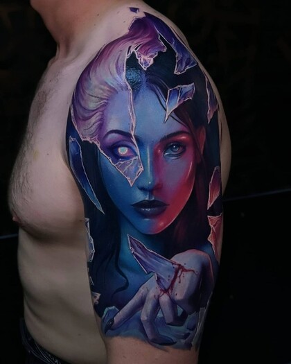 Тату эскиз #49045 Тату мастер Aleksandr Kolbasov