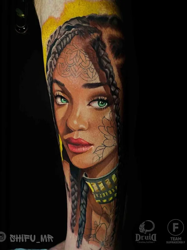 female color realism Tatuaggio su forearm #49123 | Tatuatore Владимир Цыцов