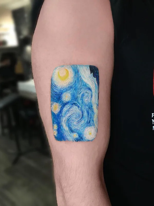 color realism Tatuaggio su bicep #49154 | Tatuatore Karen Tsvetnoy