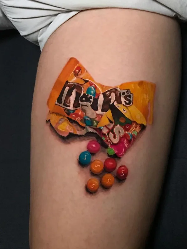 color realism Tatuaggio su thigh #49156 | Tatuatore Karen Tsvetnoy