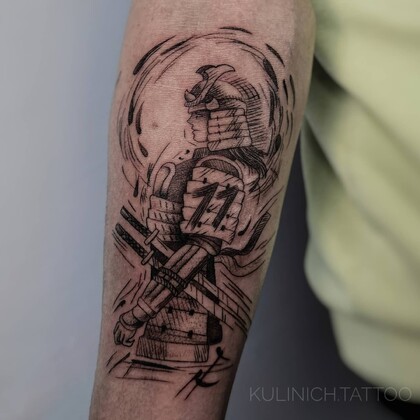 Тату эскиз #49308 Тату мастер Kulinich Tatu 