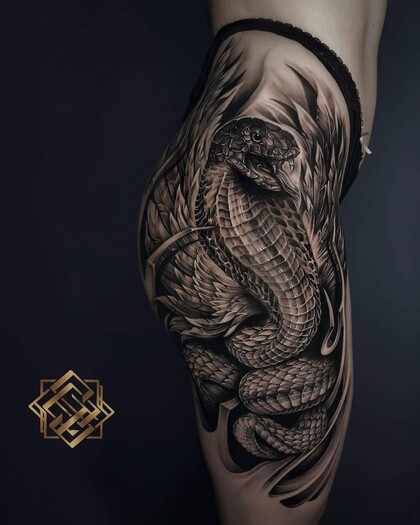 Тату эскиз #49311 Тату мастер Vyacheslav Elkin