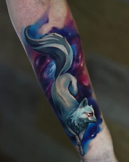 Тату эскиз #49447 Тату мастер Mihail Hvostenko