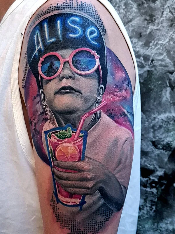 color realism татуировка на upper arm #49460 | Тату мастер Олег Рублёв