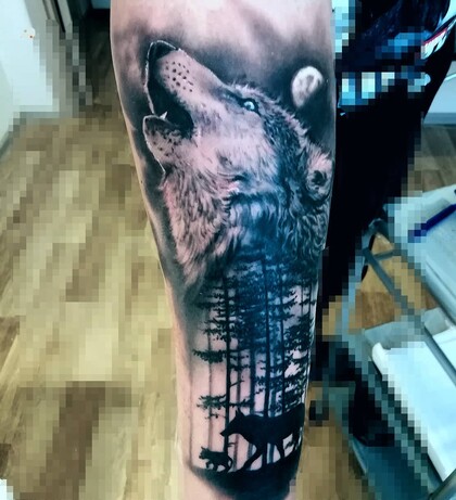 Тату эскиз #49471 Тату мастер Aleksey Chayka