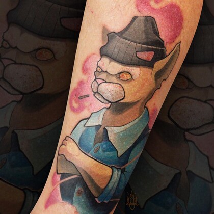 Тату эскиз #49488 Тату мастер Sergey Donskoy