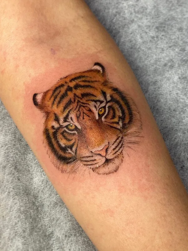 color realism 纹身 在 forearm #61147 | 纹身师 karentattooart