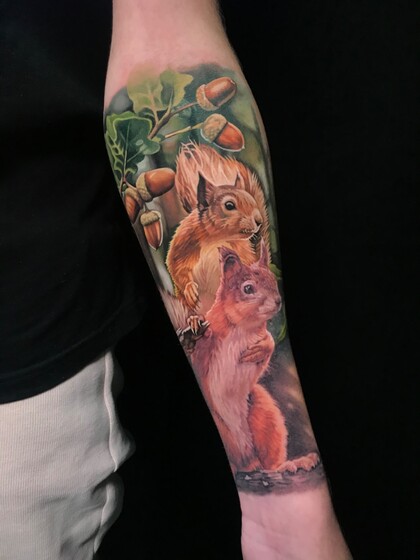 Тату эскиз #61201 Тату мастер Sergey Menschikov 