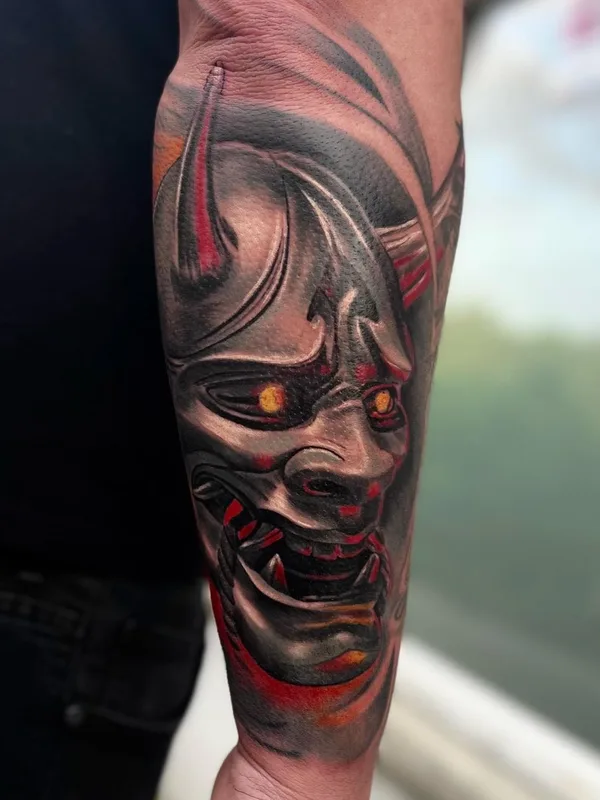 color japanese татуировка на forearm #61371 | Тату мастер Filip Rajkovic