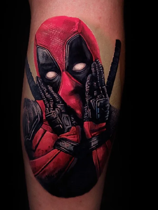 color realism татуировка на thigh #61385 | Тату мастер Ivan Marić