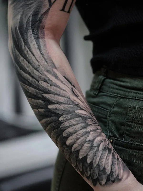 black and grey realism татуировка на forearm #61379 | Тату мастер Ivan Marić