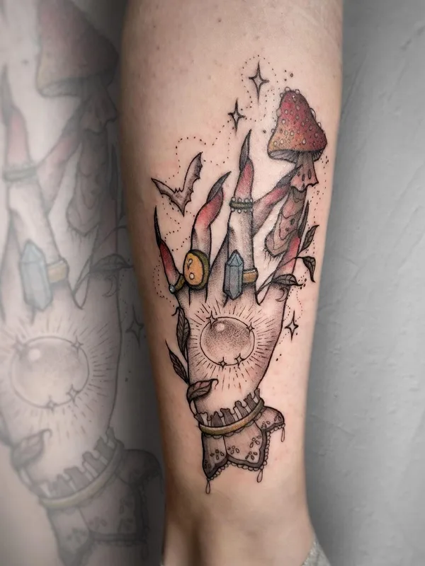 color illustrative tatouage sur forearm #61460 | Artiste tatoueur kirill.k._tattoo
