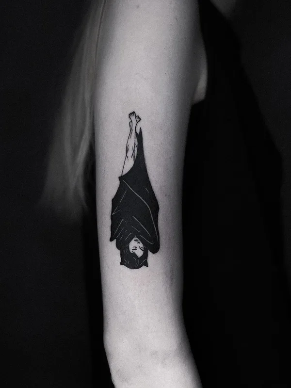 black blackwork 타투 부위 upper arm #61488 | 타투이스트 .dmpr