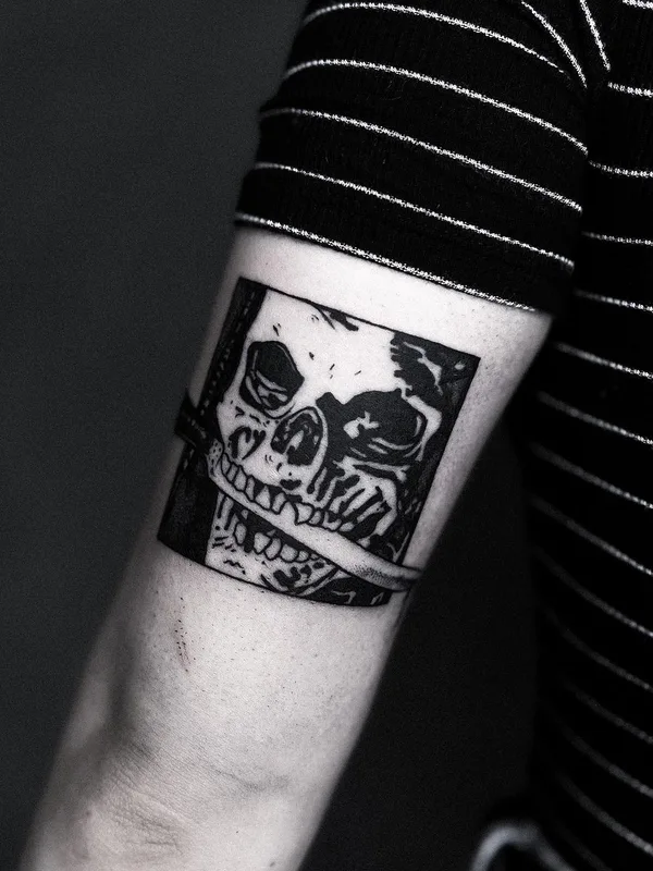 black blackwork 타투 부위 forearm #61493 | 타투이스트 .dmpr