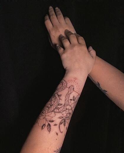 Тату эскиз # Тату мастер balaussa.art