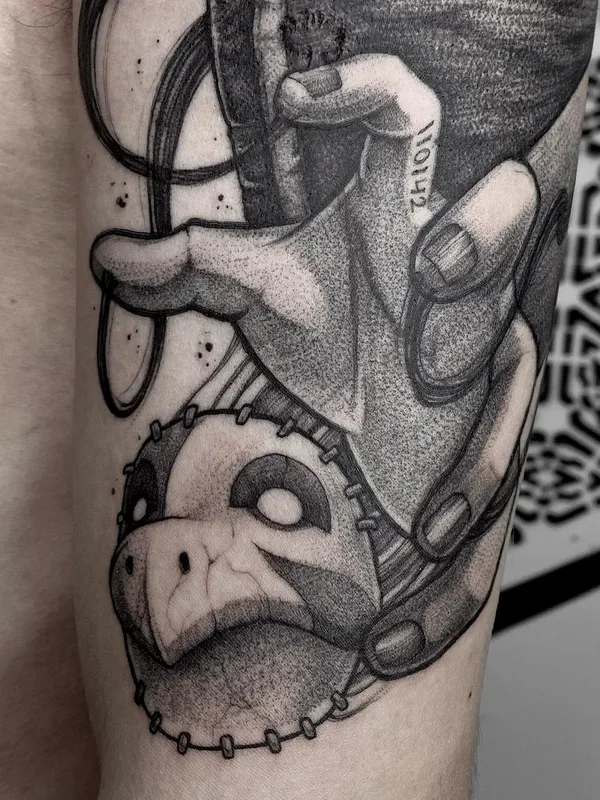 black and grey black and grey 纹身 在 forearm #61627 | 纹身师 Abra Tattoo