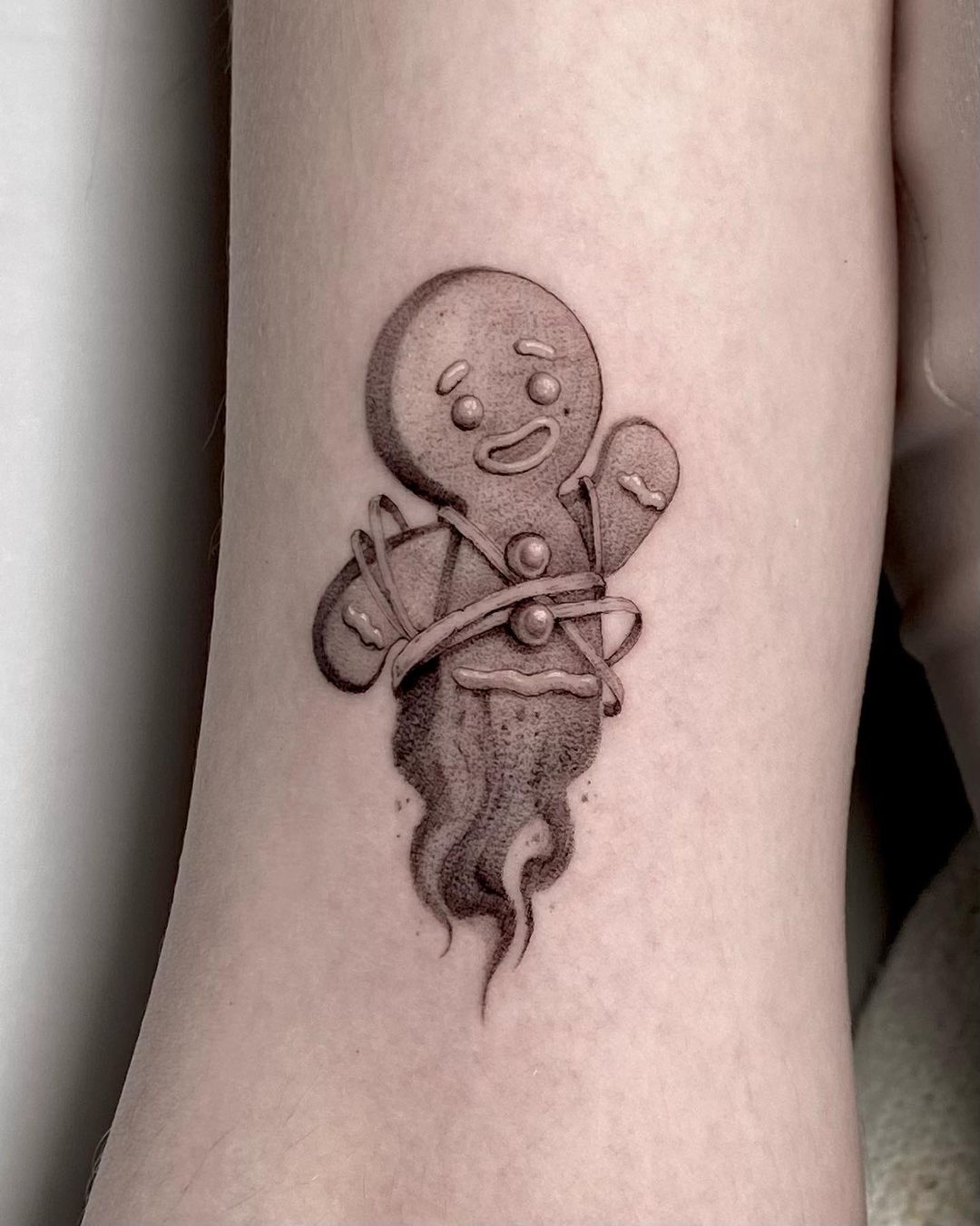Gingerbread man by Johnny Dents Steel Addictions  Toledo Oh  rtattoos
