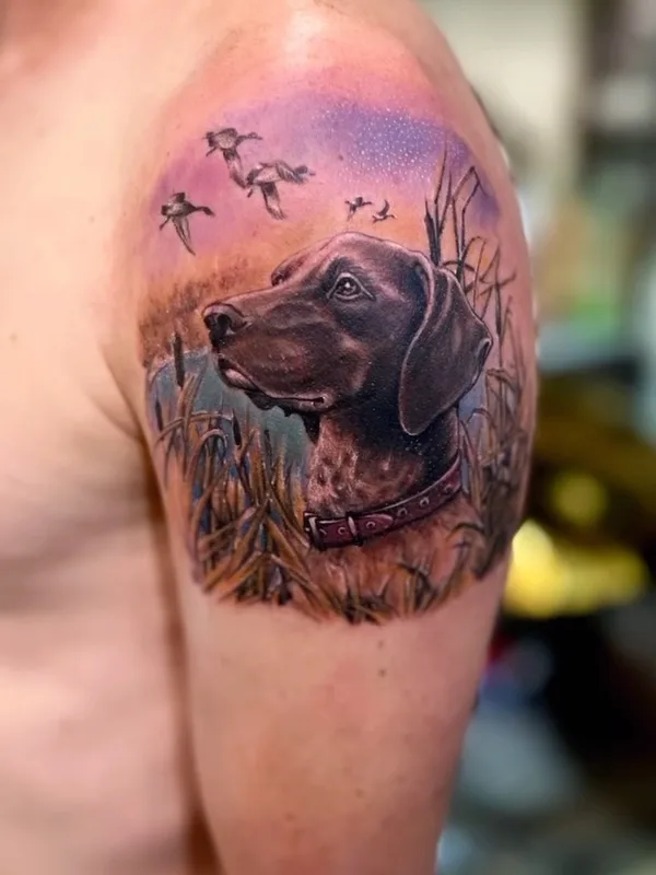color realism tattoo auf shoulder #62674 | Tätowierer Gagik Mkrtchyan