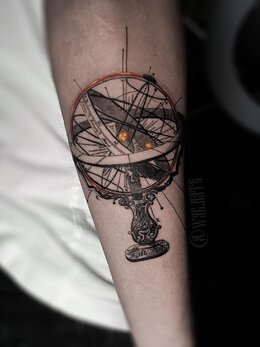 Engraving tattoo