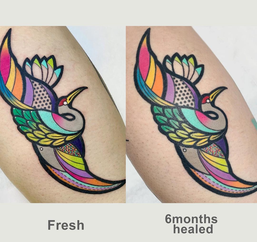 Burst of colour in Jaesae Hur's pop art tattoos | iNKPPL