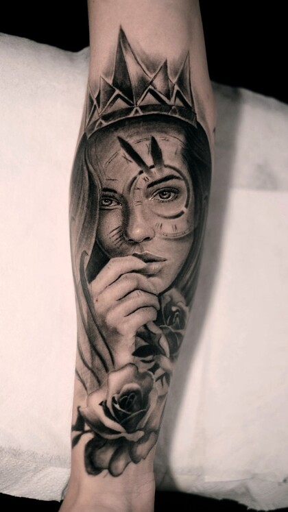 Тату эскиз #62992 Тату мастер Konstantin Kindyakov